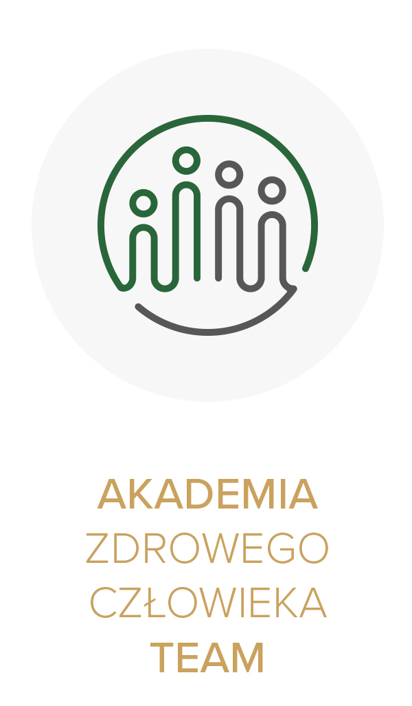 Logo Akademii Zdrowego Człowieka Team – przejdź do strony głównej.